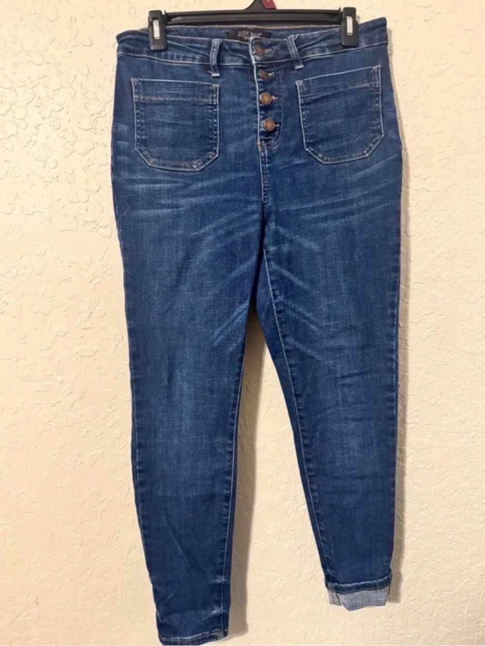 Judy blue High-Rise Button-Fly Cropped Jeans